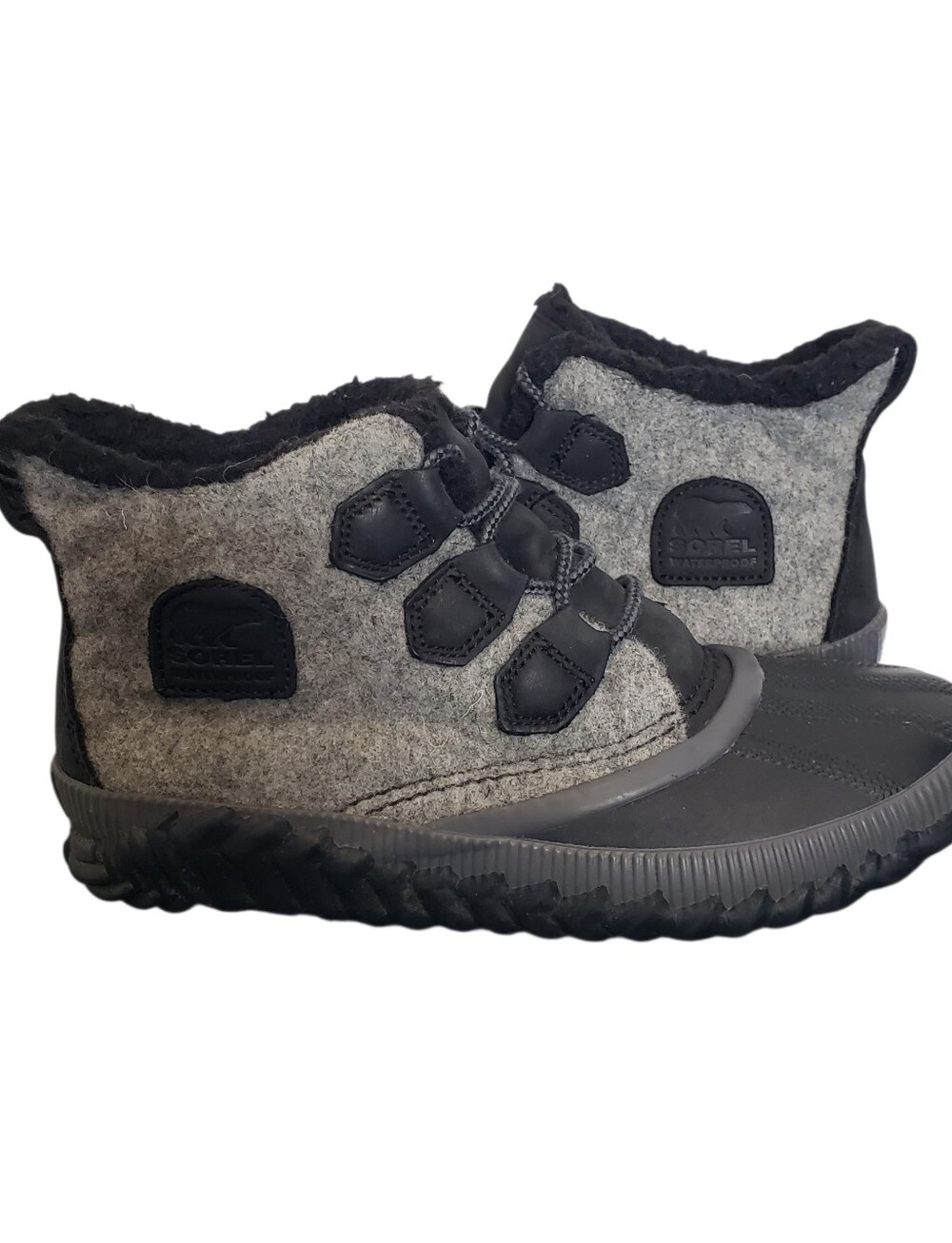 Sorel Women’s Out n About Plus Wool Insulated Waterproof Duck Boots Size 7.5